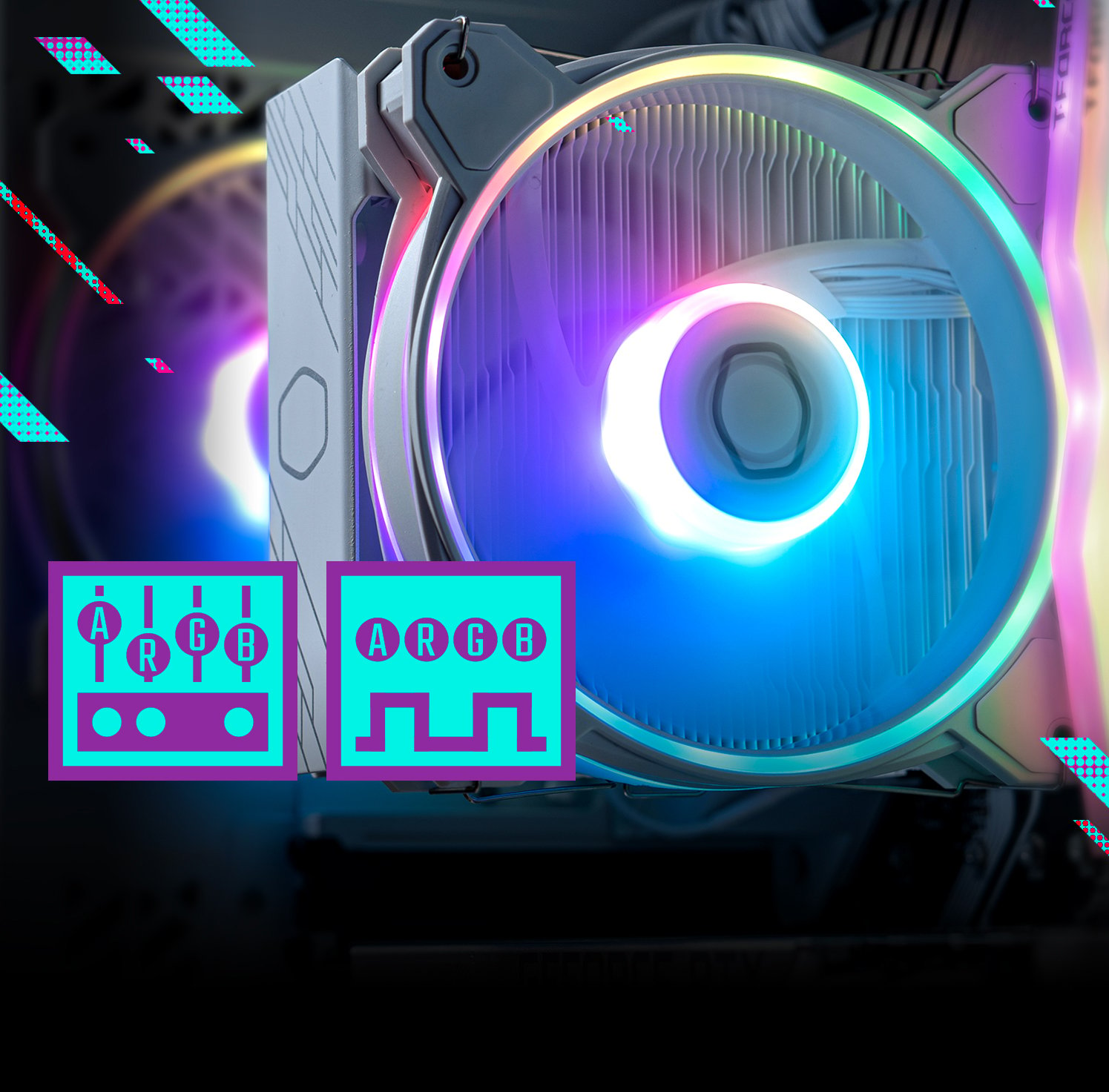 Cooler Master Hyper 212 Halo White CPU Air Cooler